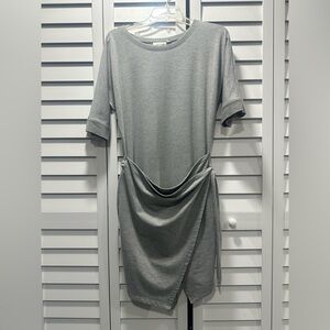 Mind/Matter Wrap Midi Short Sleeve Dress Size Medium